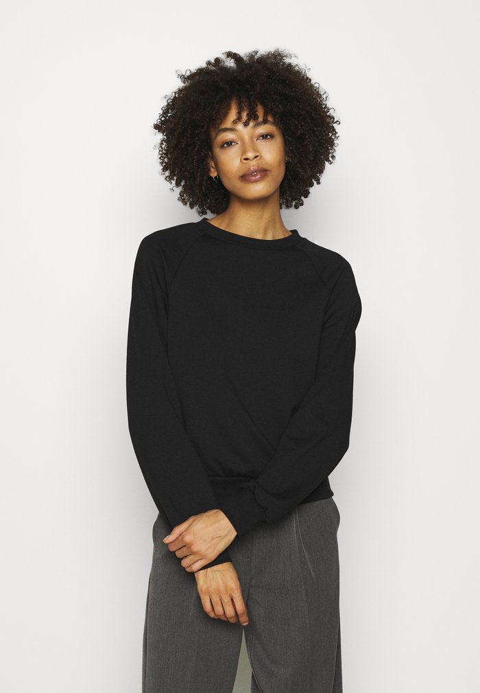 Sweats Anna Field BASIC CLEAN CREW NECK Noir Femme | AEH-7577061